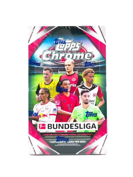 2024/25 Topps Chrome Bundesliga Soccer Hobby