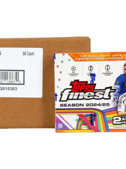 2024/25 Topps UEFA Club Competitions Finest Soccer Hobby Casebreak spots